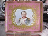 Old Paris Tray, Napoleon 